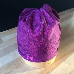 Buff headband in fuschia